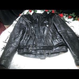 Mens leather jacket